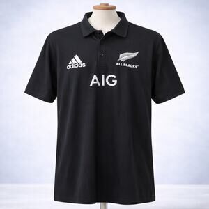 Adidas New Zealand All Blacks 2014/15 Jersey Polo Large 3XL $120